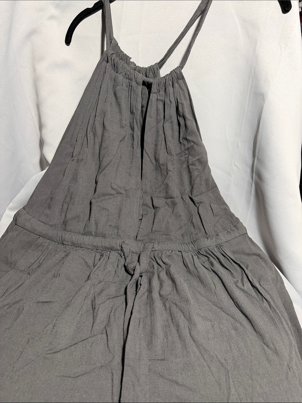 Gray Halter Romper